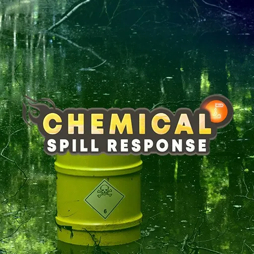 Chemical spill response VR – workplace safety training.