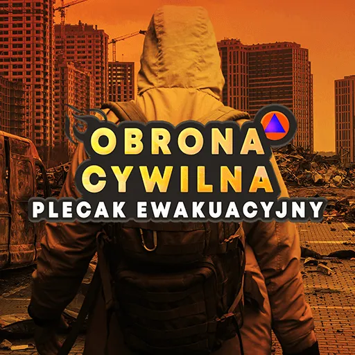 Cover art: Civil Defense, evacuation backpack