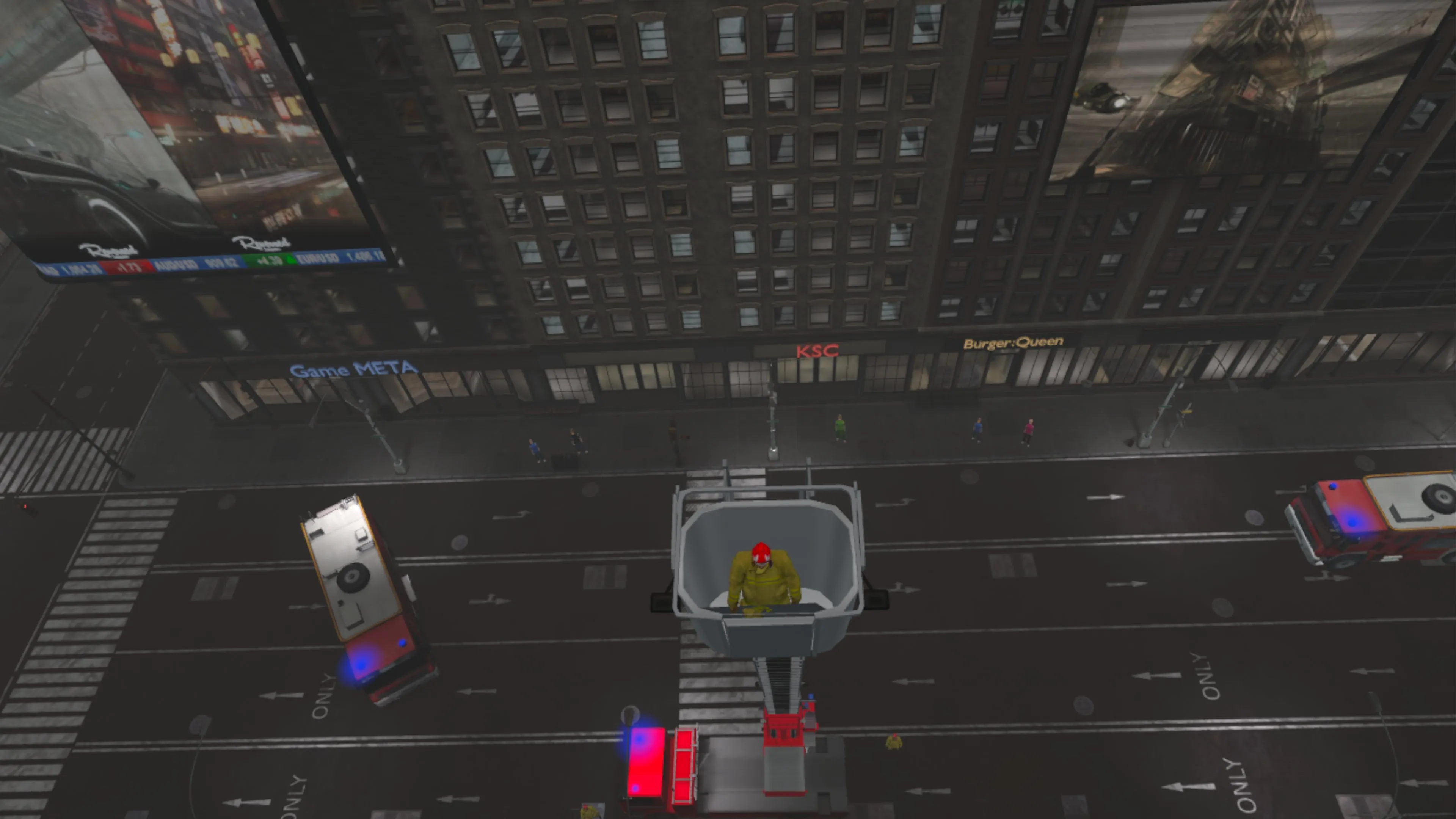 Emergency response VR – learn how to evacuate with an aerial ladder.