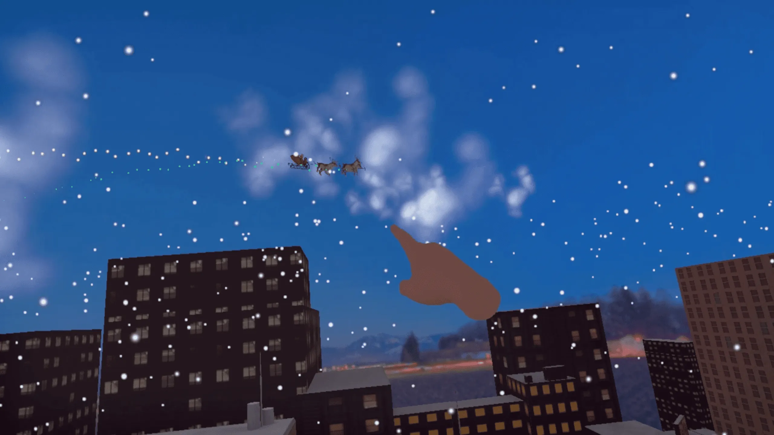 Holiday emergency VR – how to evacuate with an aerial ladder during Christmas.