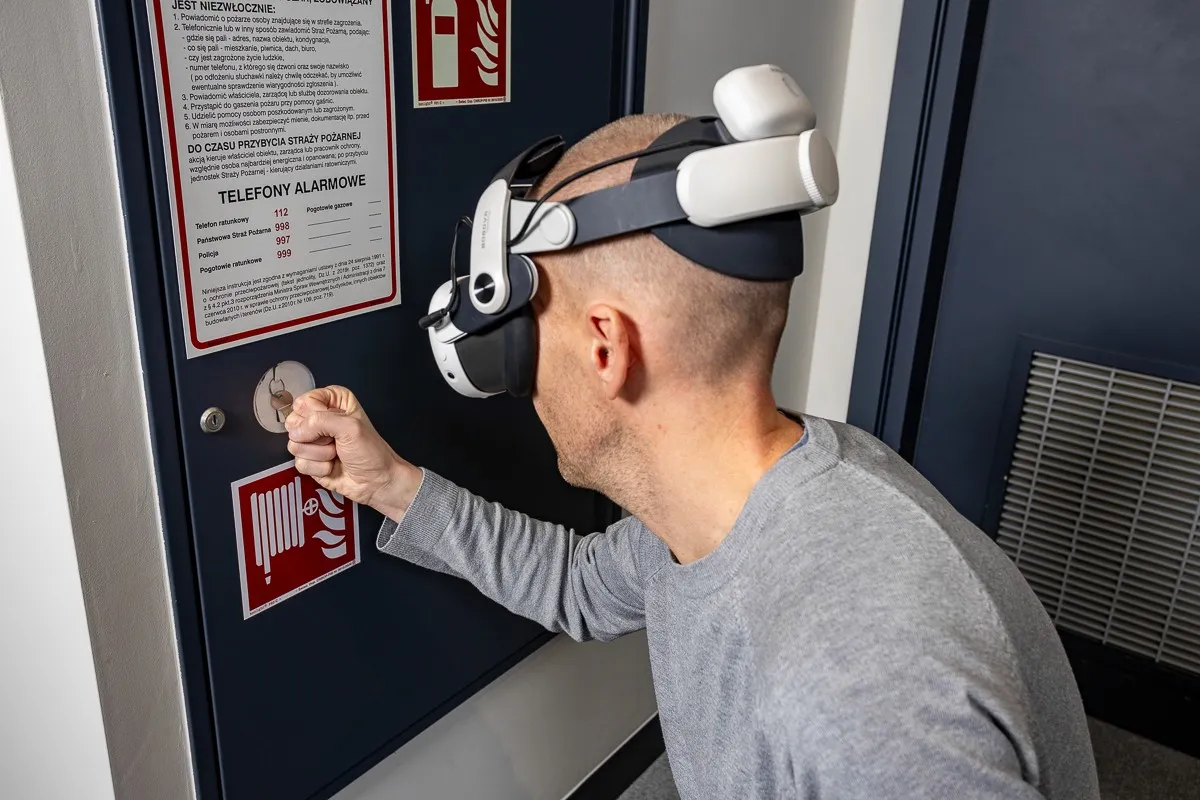 Fire Safety at Home VR training program