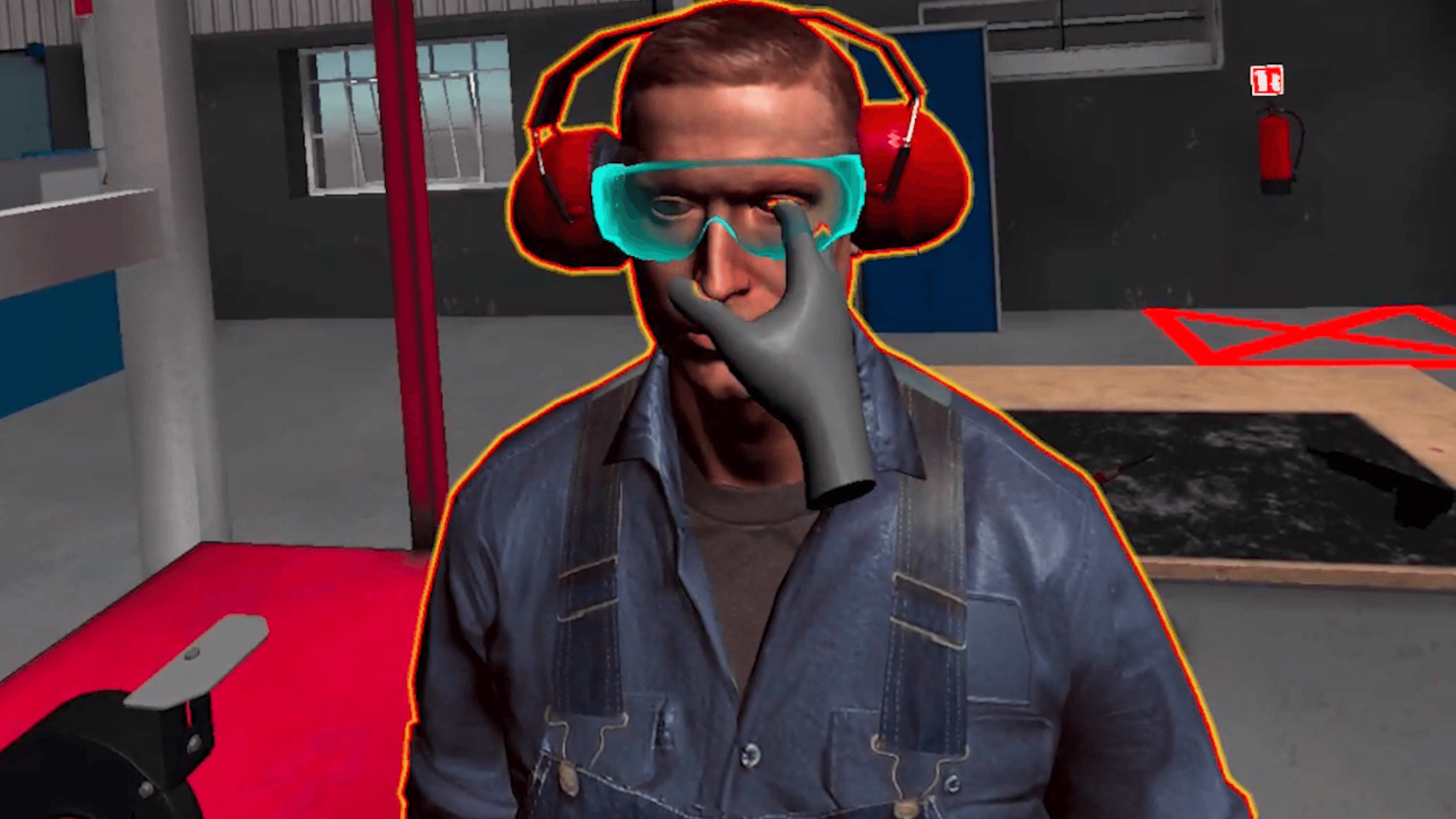 EHS VR training – learn to identify and mitigate workplace risks.