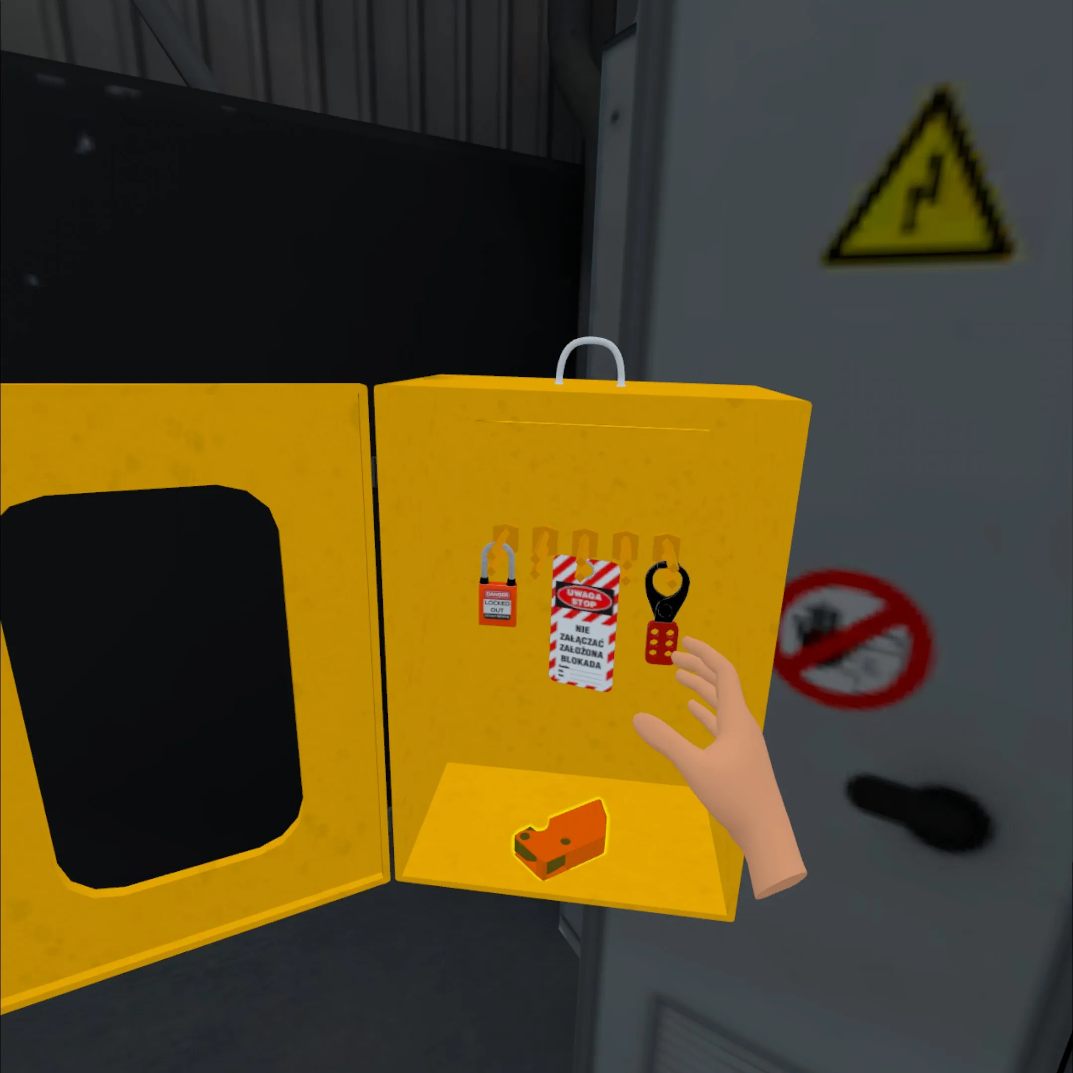Machine safety VR training – preventing workplace accidents with LOTO.