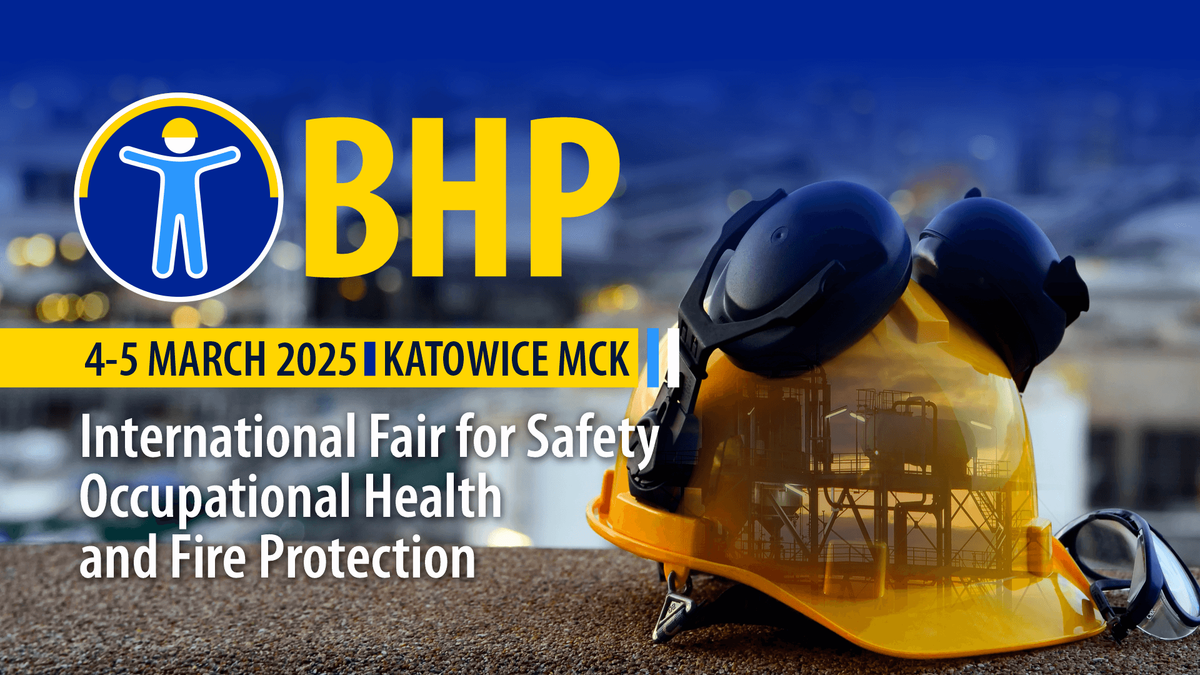 21st International OHS Fair, event banner (04–05.03.2025)