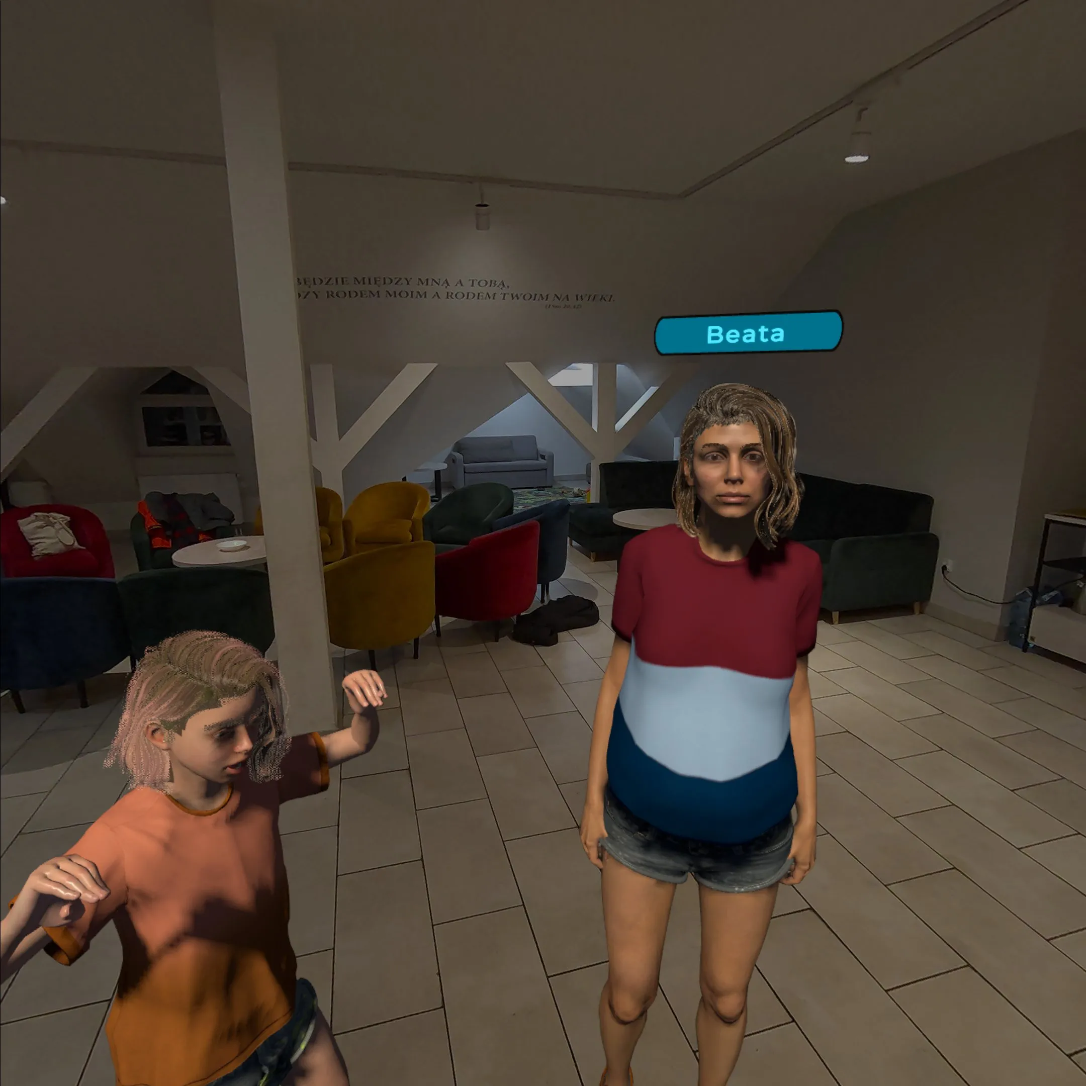 SAMPLE interview in VR – first aid procedures and casualty assessment.