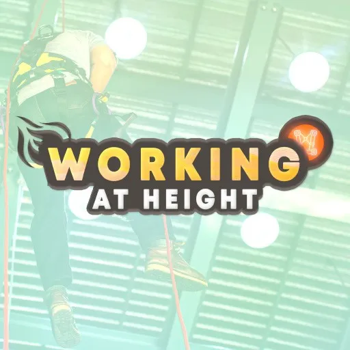 EHS VR training – working at heights and safe movement at elevation.